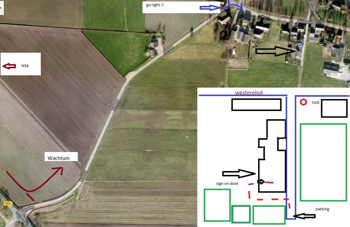 Апартаменты Logeerruimte In Gerenoveerde Boerderij In Wachtum Экстерьер фото